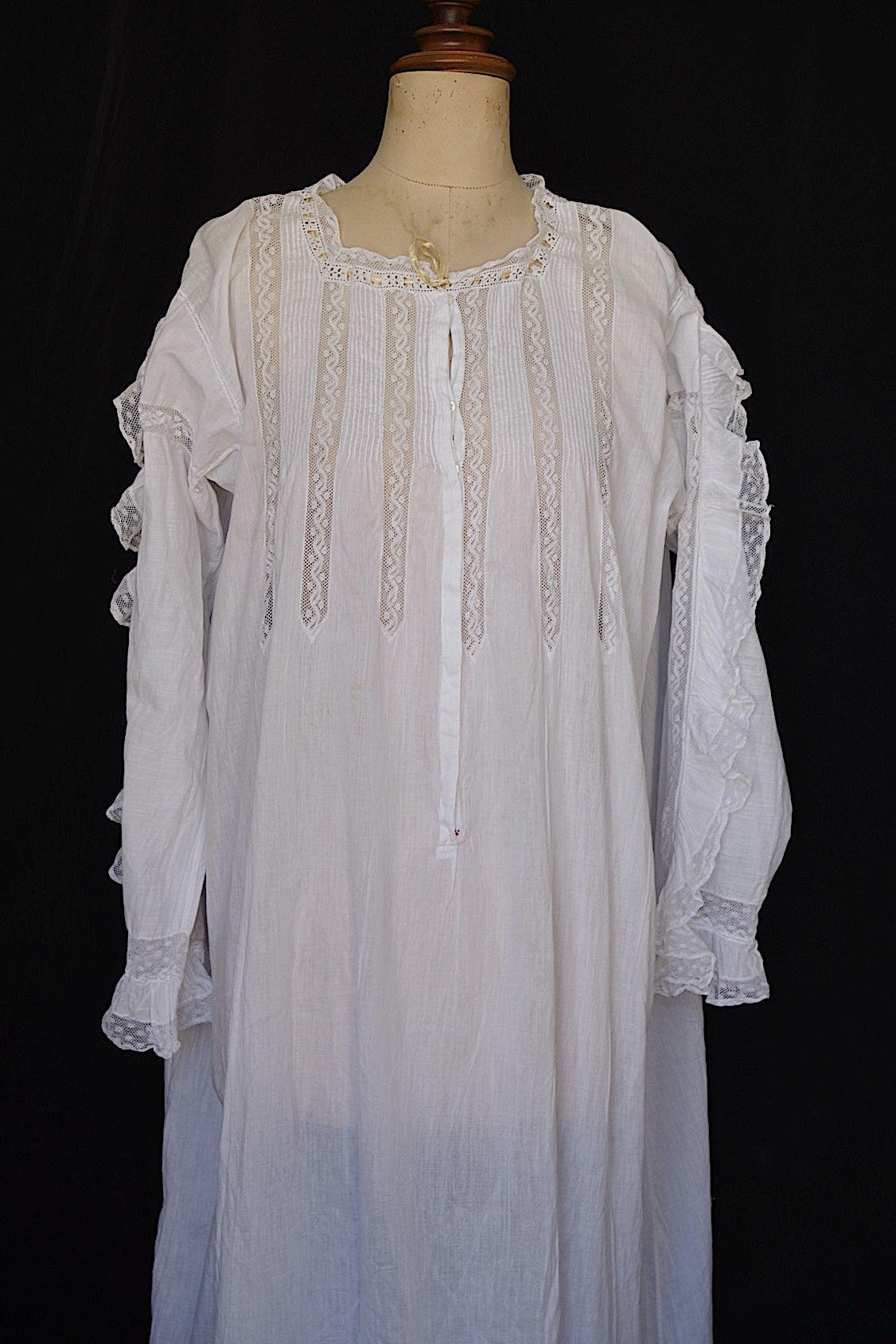 アンティークレースワンピース vêtement antique dress4 - .FR a l'epoque
