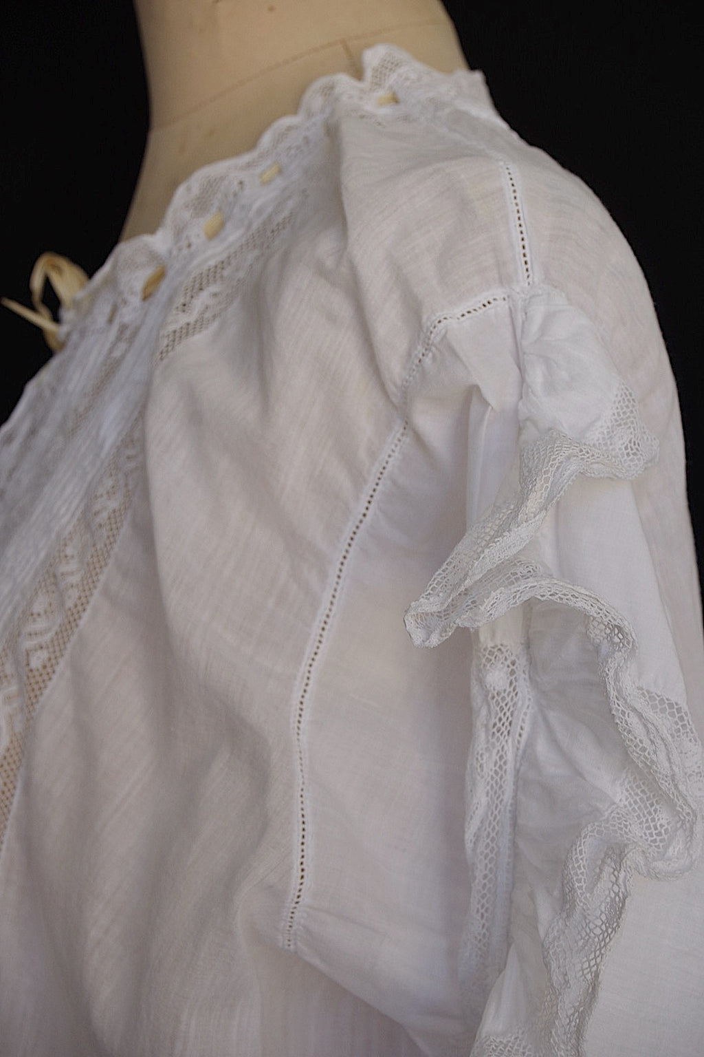 アンティークレースワンピース　vêtement antique dress4