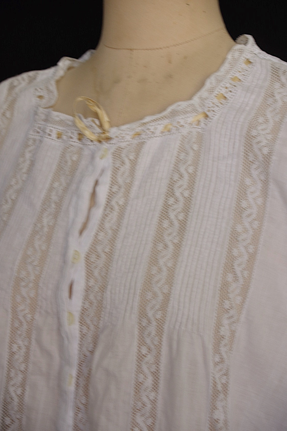 アンティークレースワンピース　vêtement antique dress4