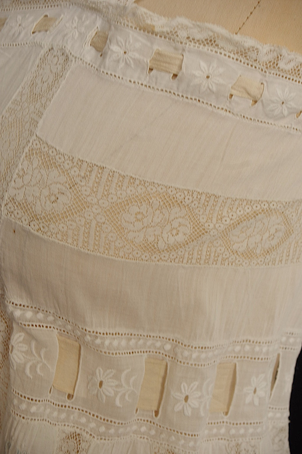 アンティークレースワンピース　vêtement antique dress6