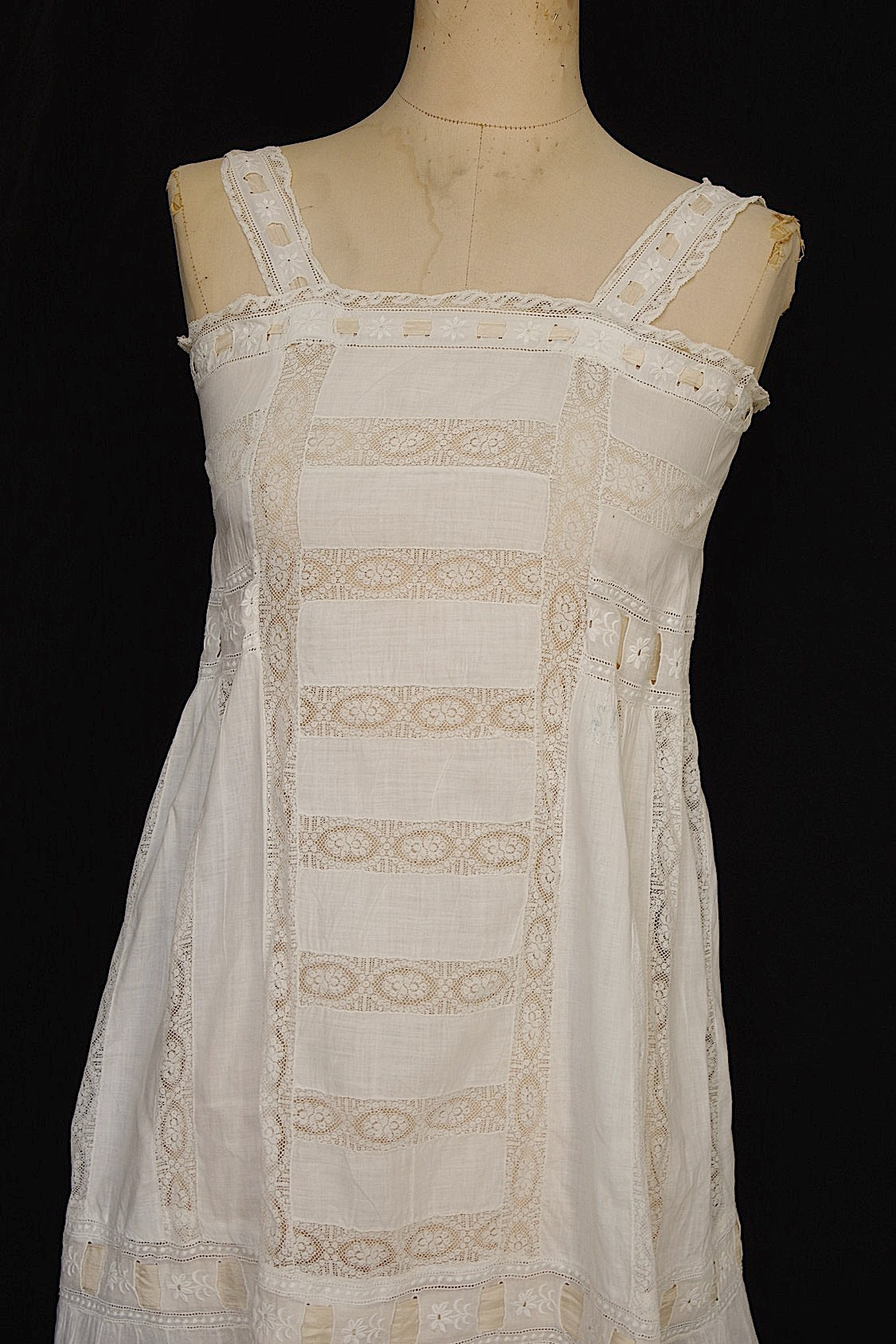 アンティークレースワンピース　vêtement antique dress6