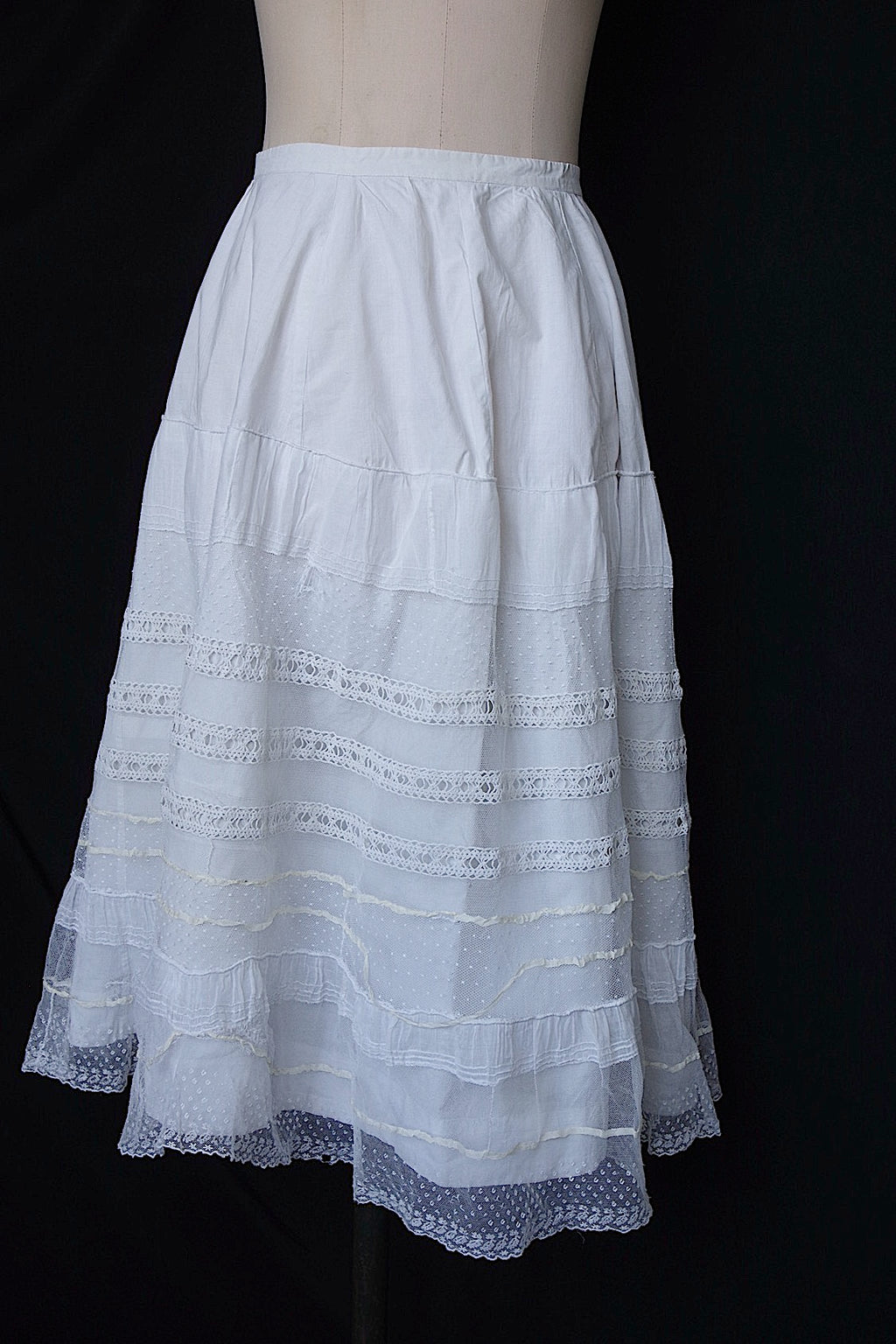 Antique Lace Skirt, vêtement, antique skirt 3, Material