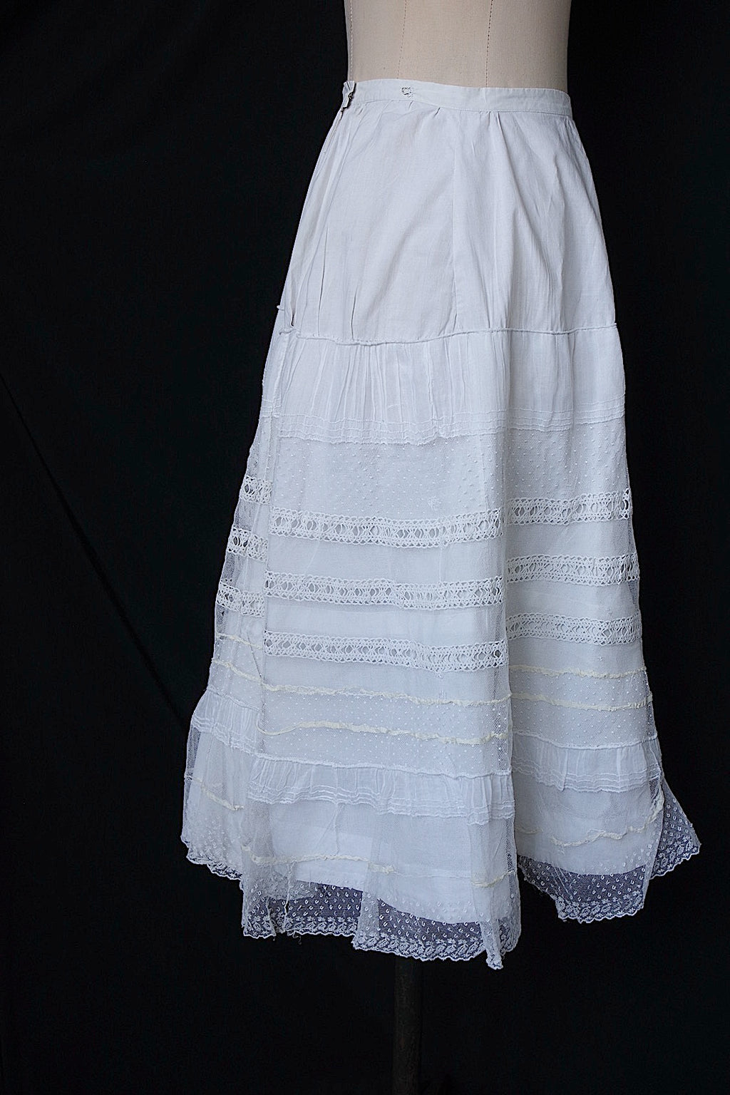 Antique Lace Skirt, vêtement, antique skirt 3, Material
