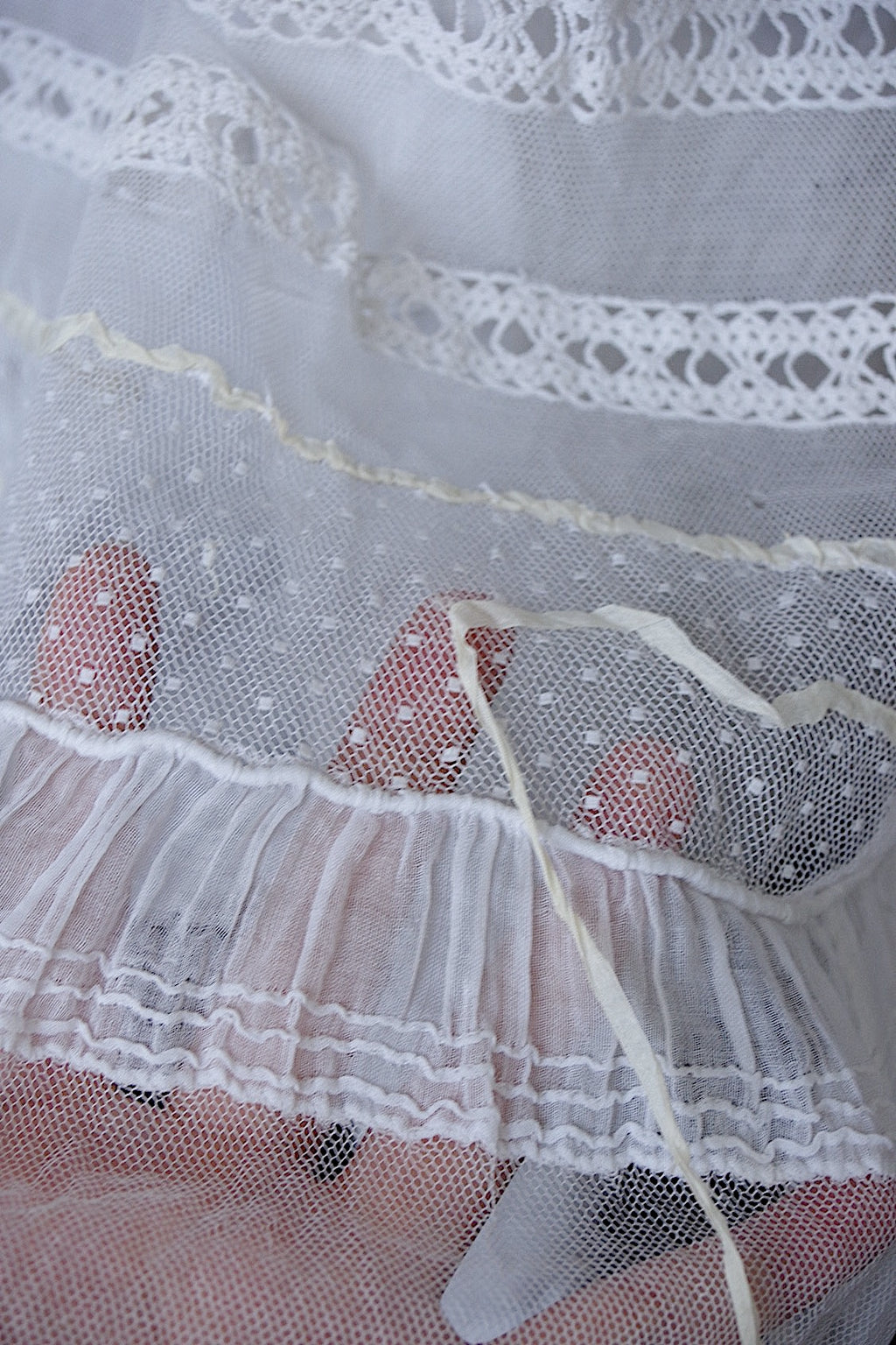 Antique Lace Skirt, vêtement, antique skirt 3, Material