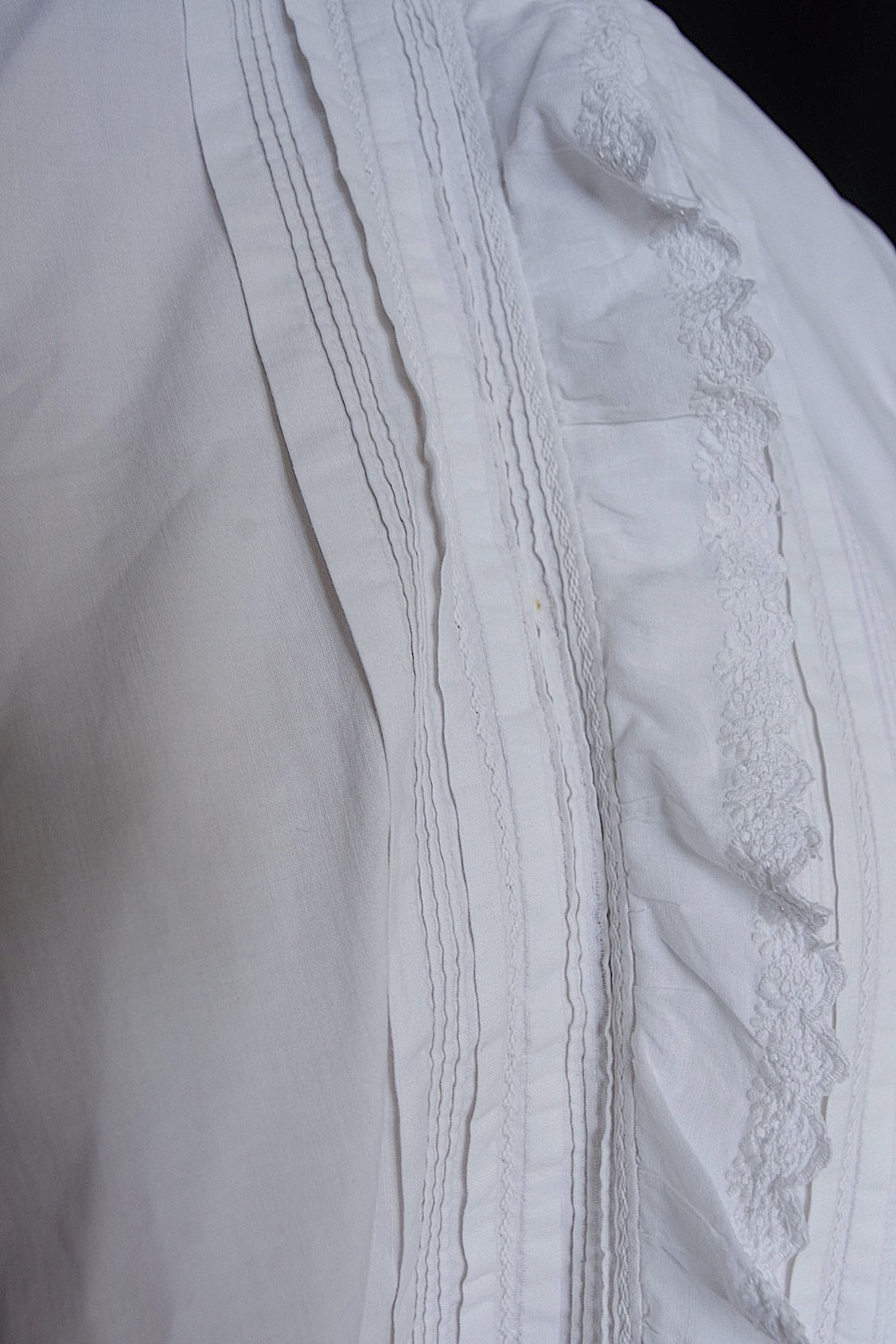 アンティークレースブラウス　vêtement　antique blouse 1