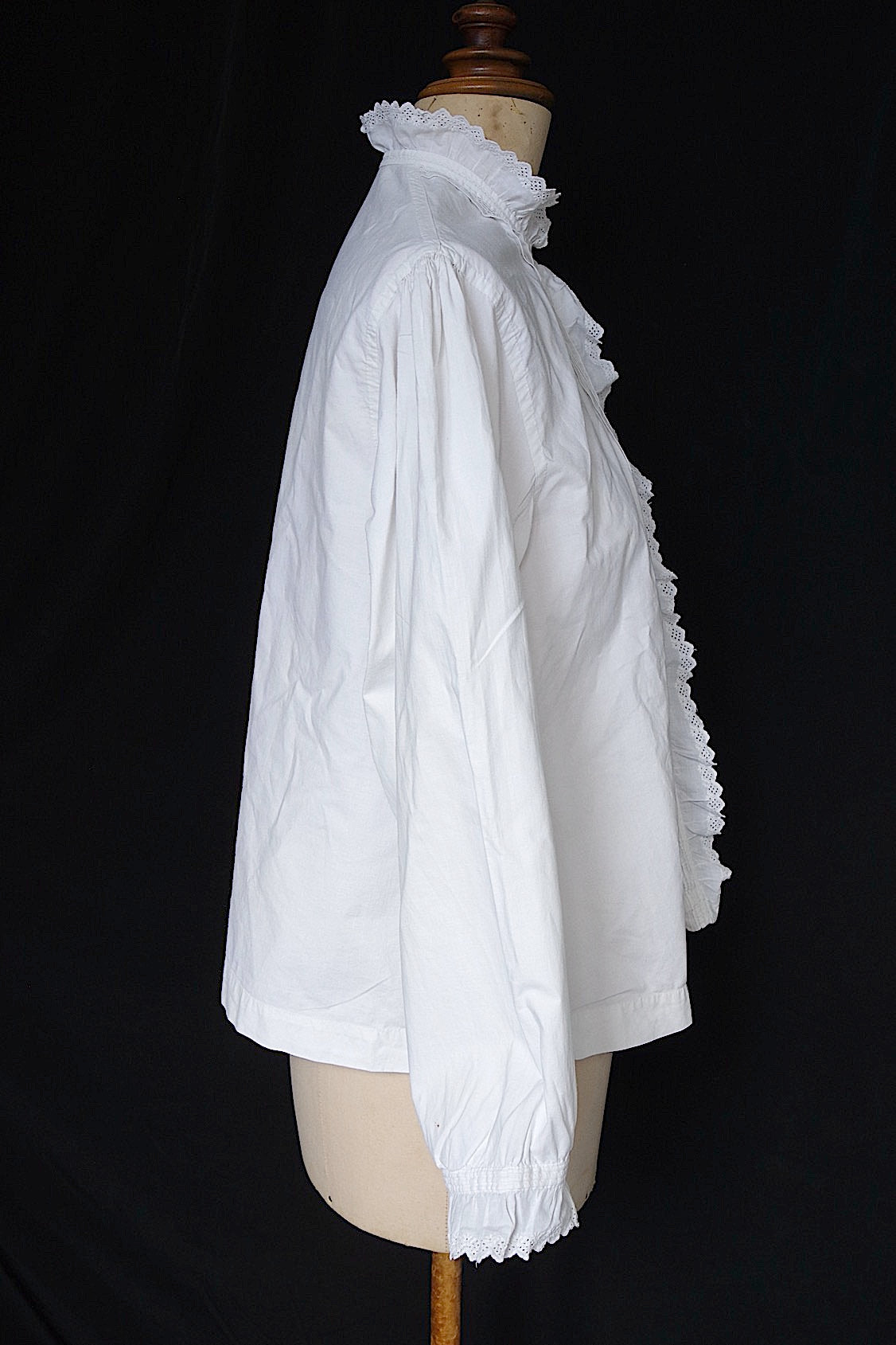 アンティークレースブラウス　vêtement　antique blouse 1