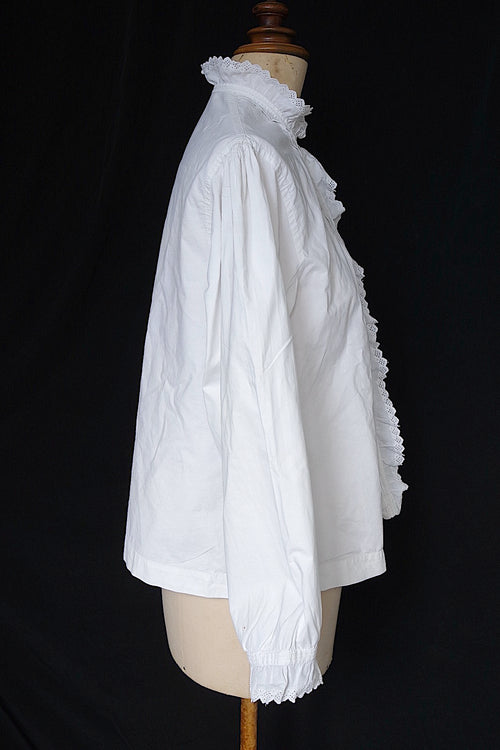 アンティークレースブラウス　vêtement　antique blouse 1