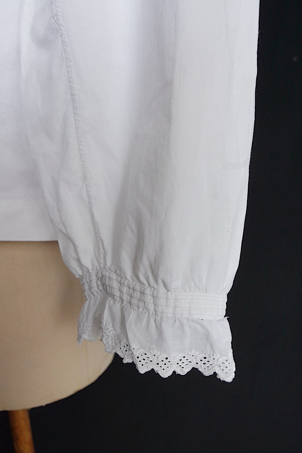 アンティークレースブラウス　vêtement　antique blouse 1