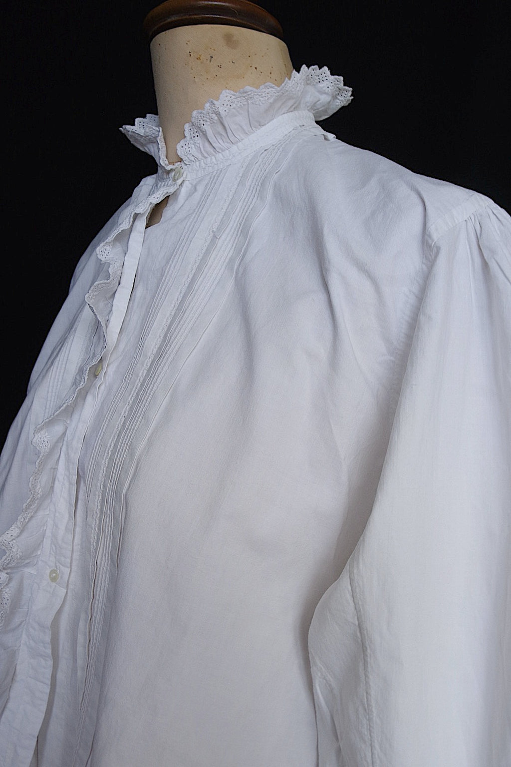 アンティークレースブラウス　vêtement　antique blouse 1