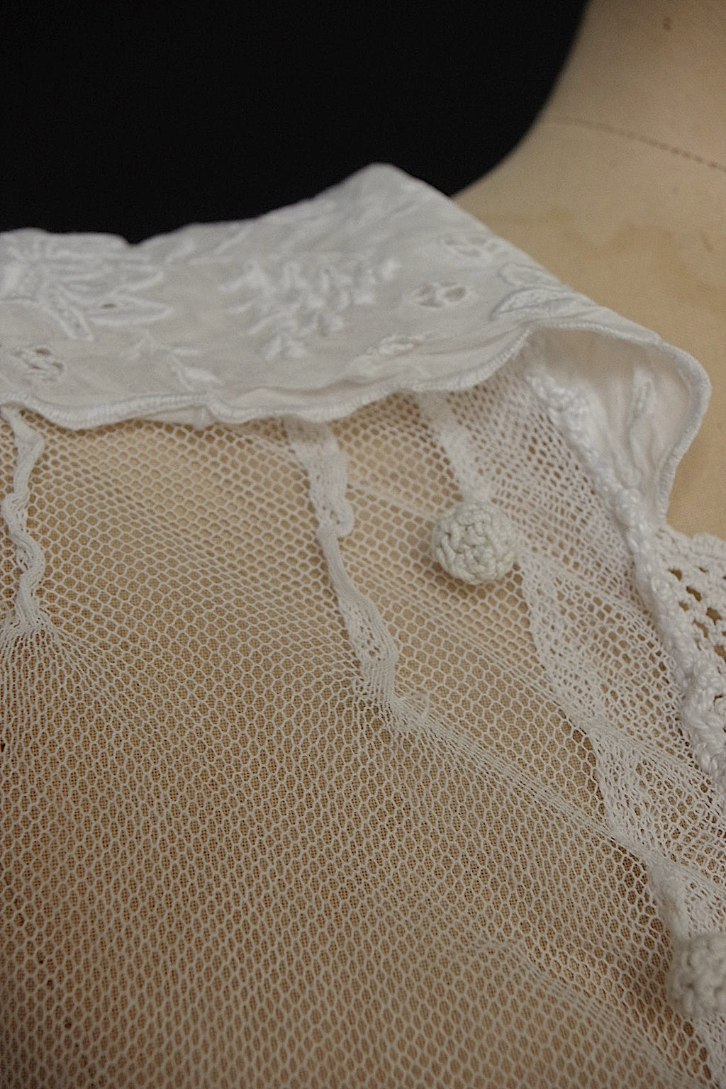 Antique lace blouse, antique blouse 2