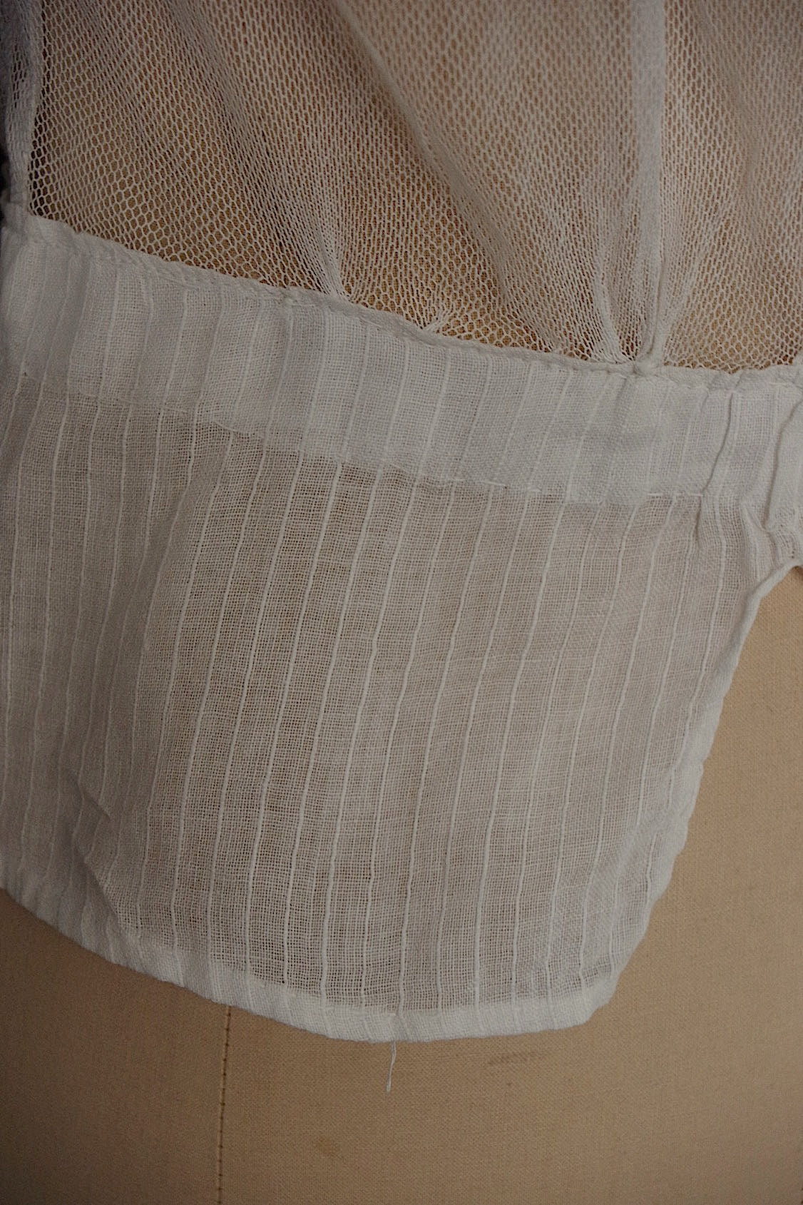 Antique lace blouse, antique blouse 2