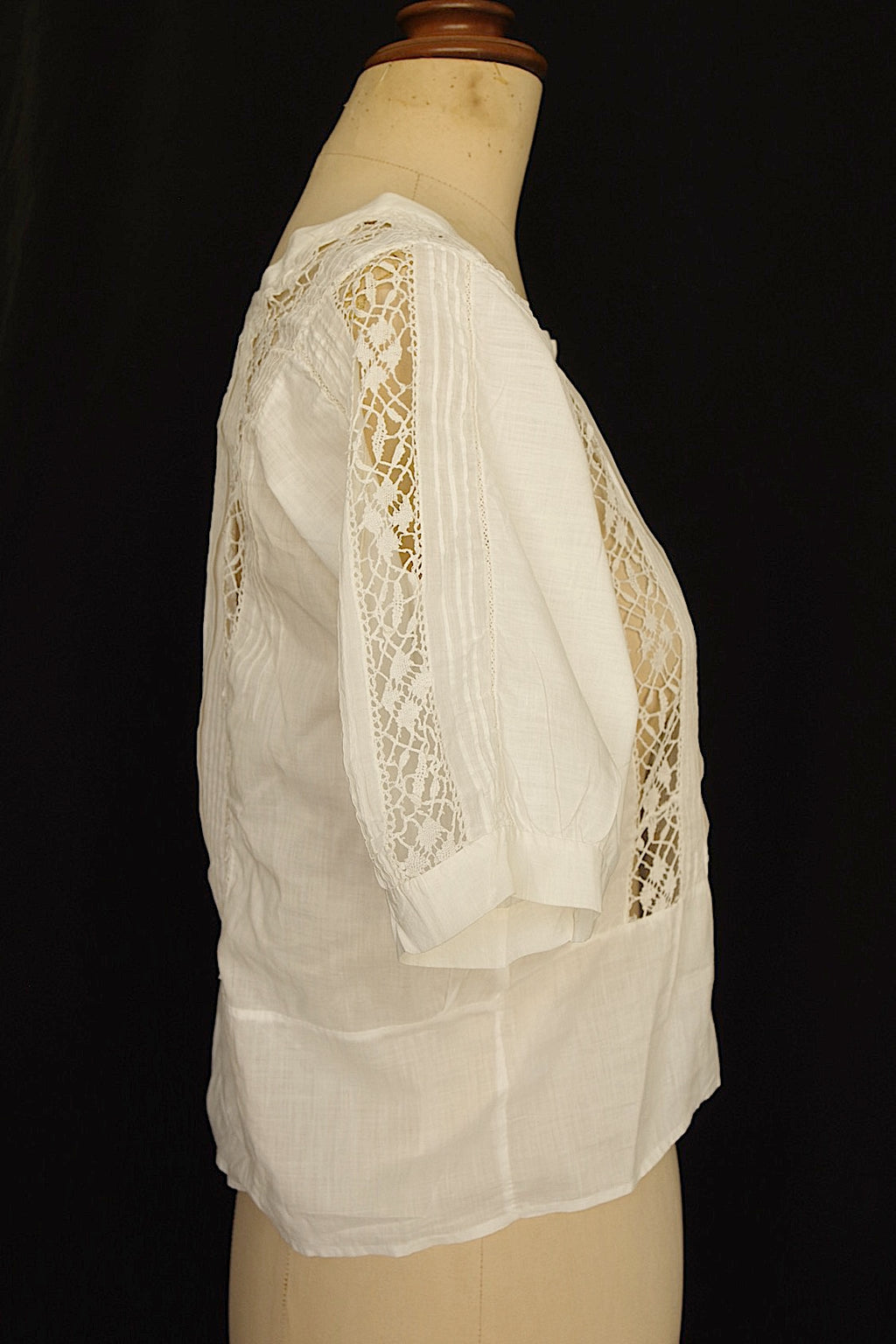 アンティークレースブラウス　vêtement　antique blouse3