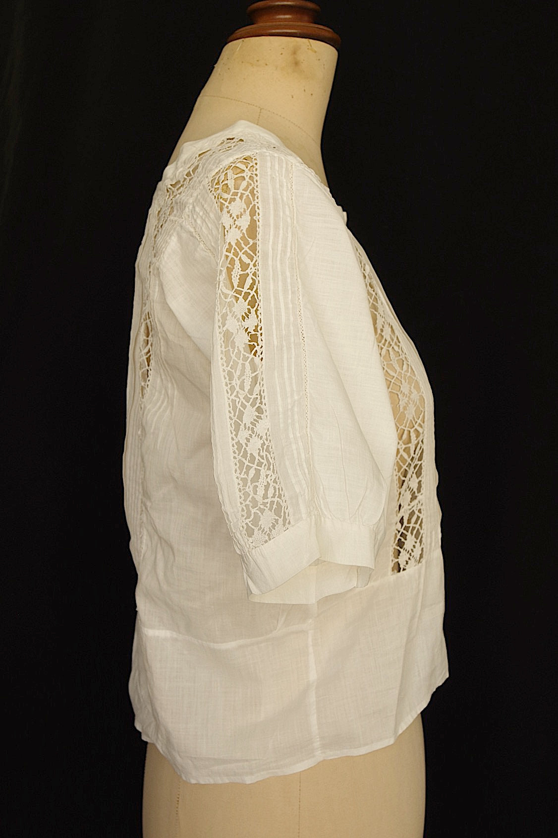 アンティークレースブラウス　vêtement　antique blouse3