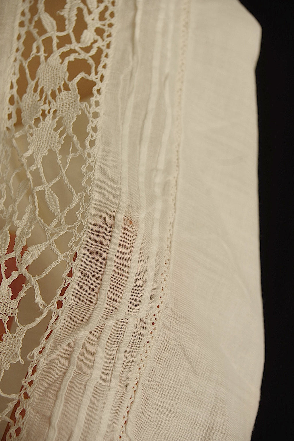 アンティークレースブラウス　vêtement　antique blouse3