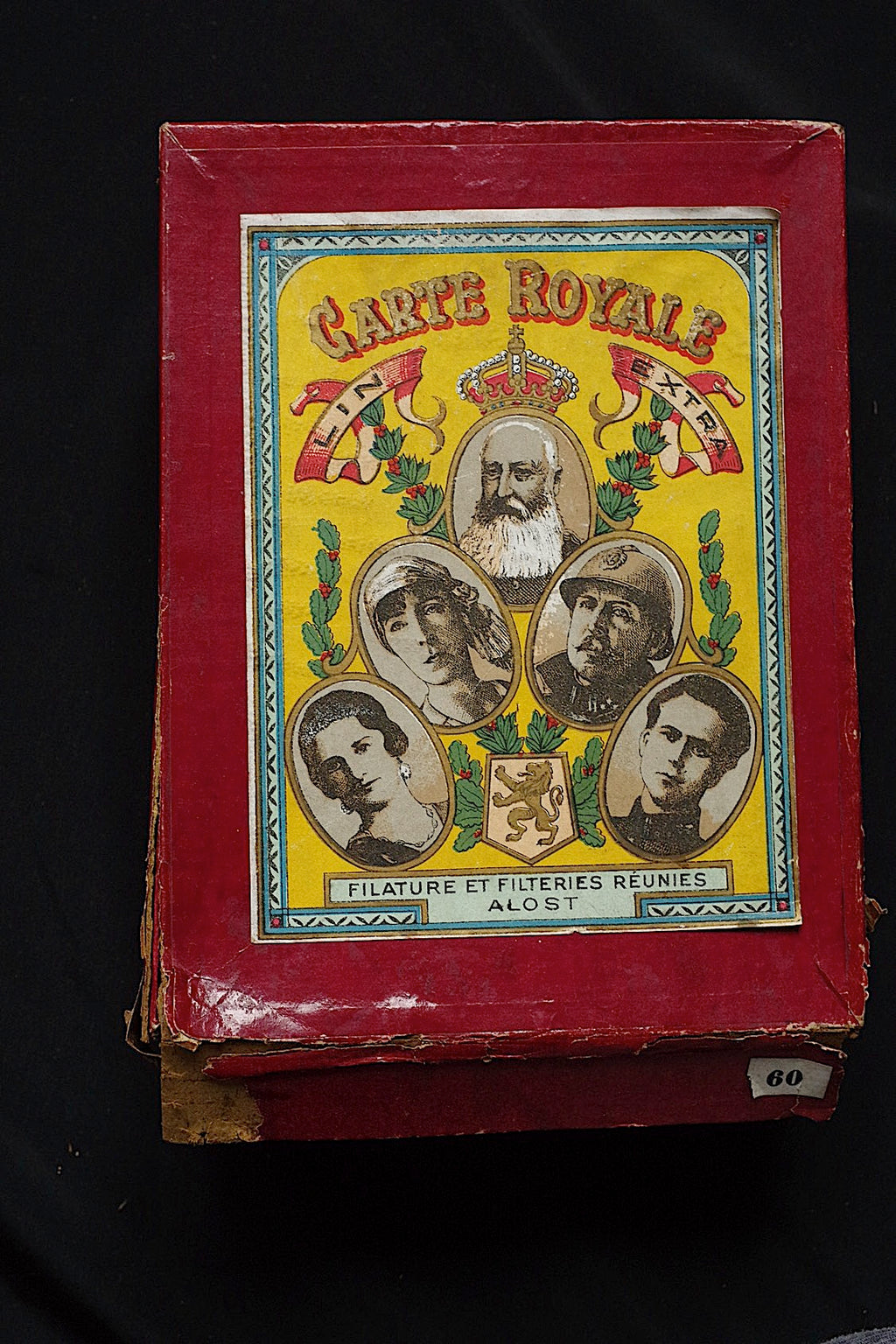 Bobine ancienne, noire