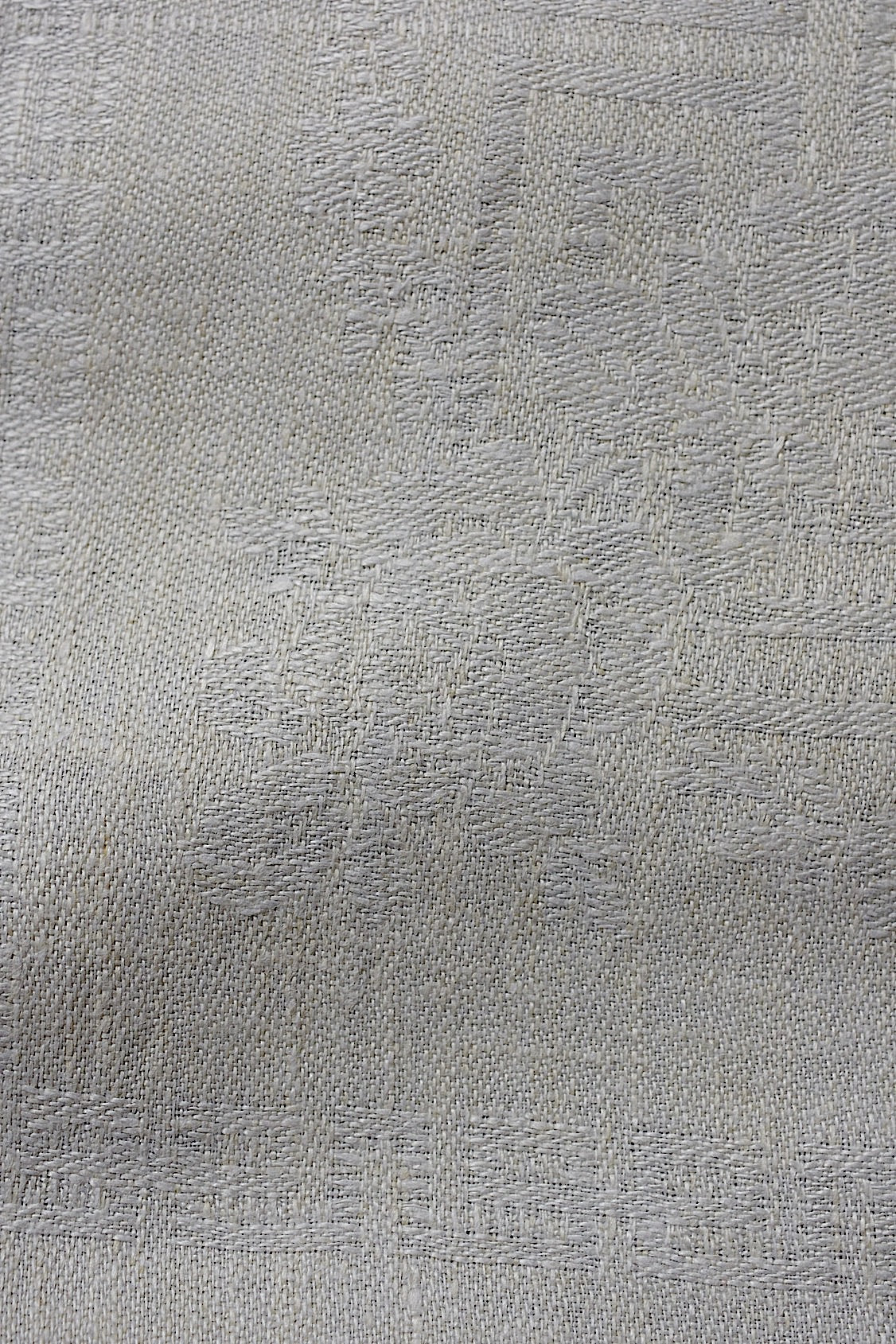 Serviette de table ancienne en damas
