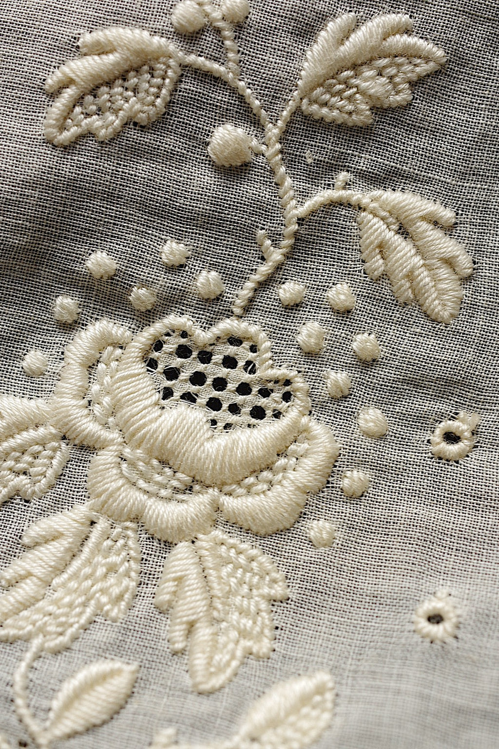 アンティークレース　dentelle ancienne 刺繍