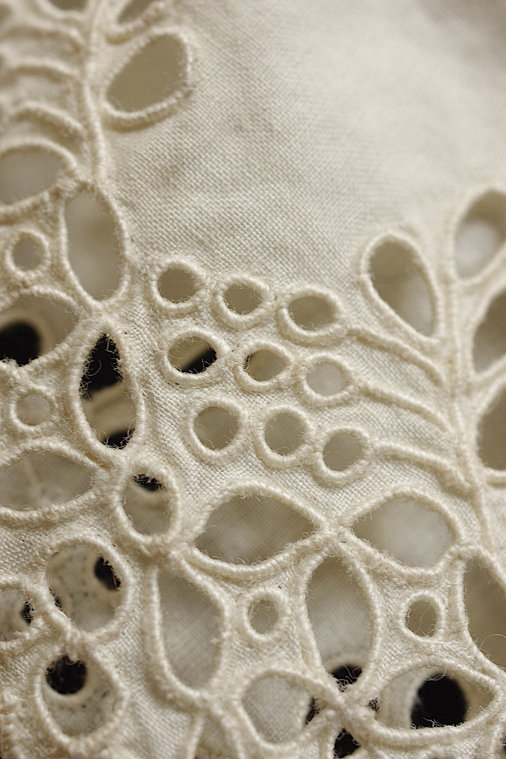 アンティークレース　dentelle ancienne カットワークレースハギレ2