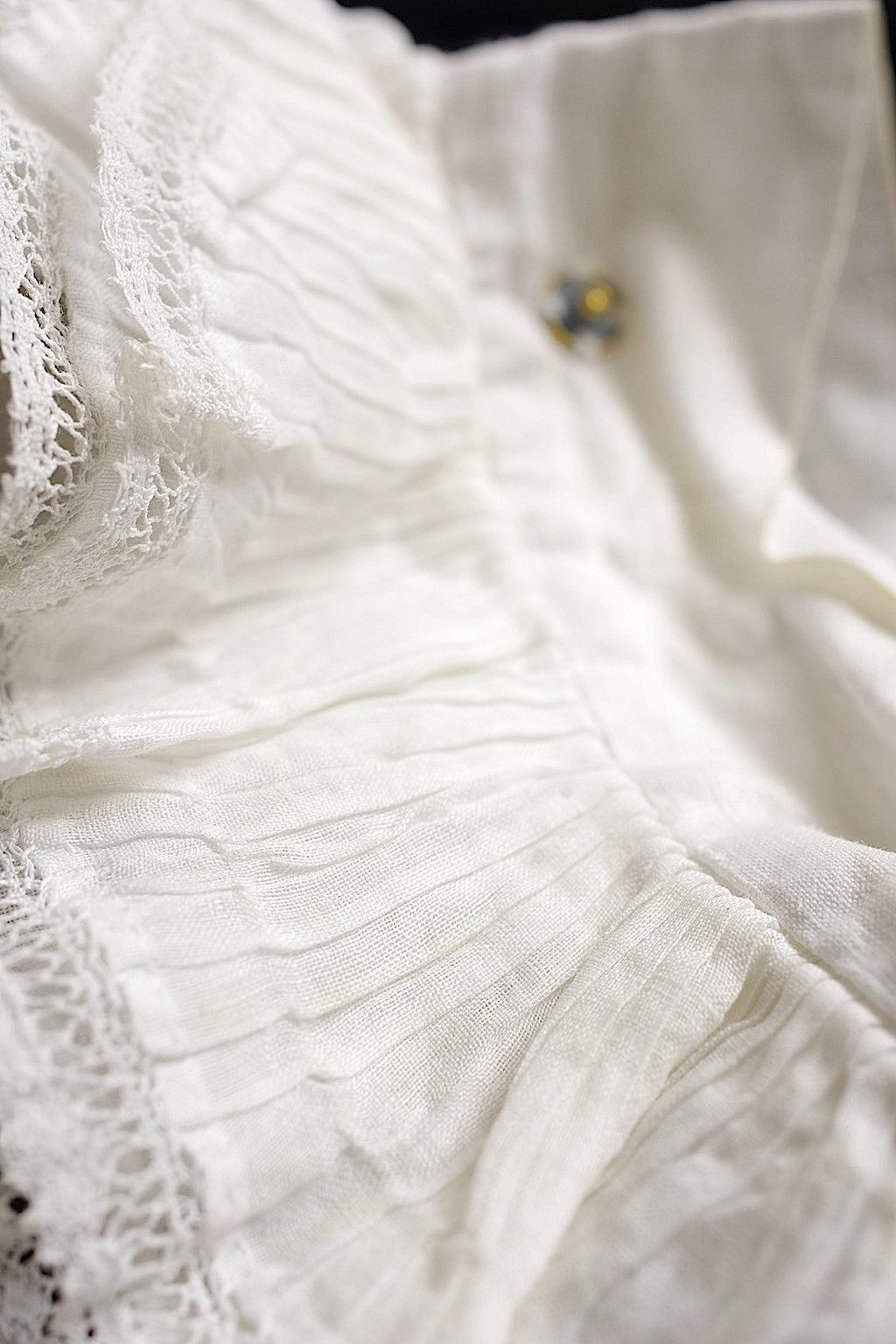 アンティークレース　dentelle ancienneプリーツ回収品lot