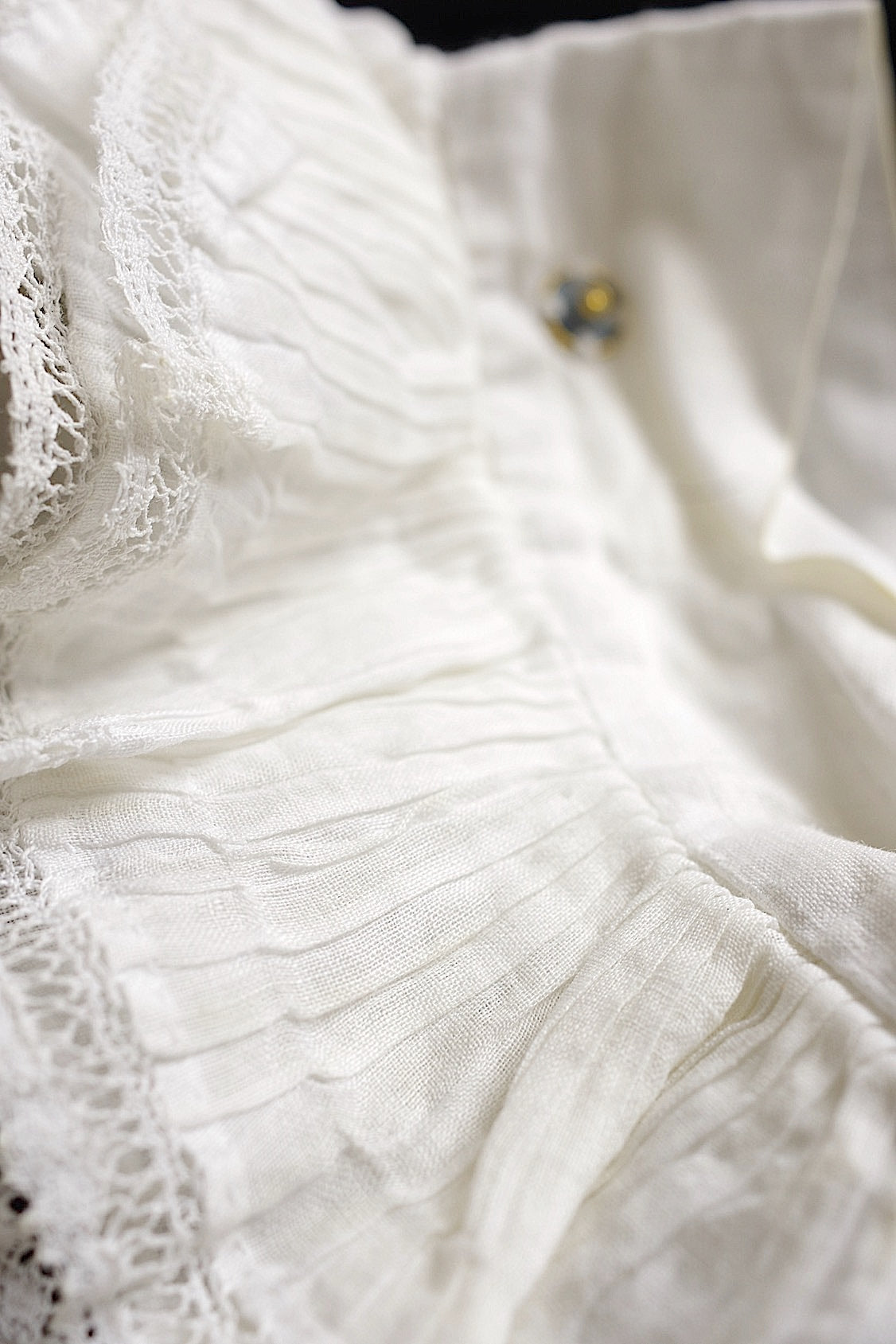 アンティークレース　dentelle ancienneプリーツ回収品lot