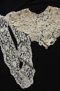 アンティークレース　dentelle ancienne　襟2つ