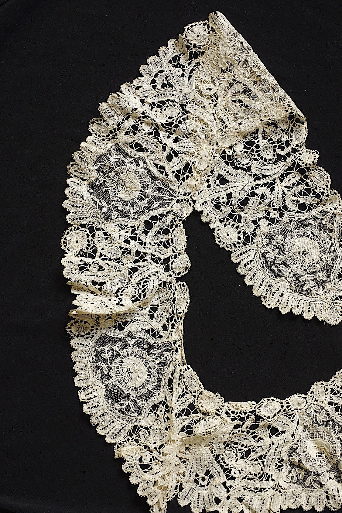 アンティークレース　dentelle ancienne　ホニトンブリュクセルmix