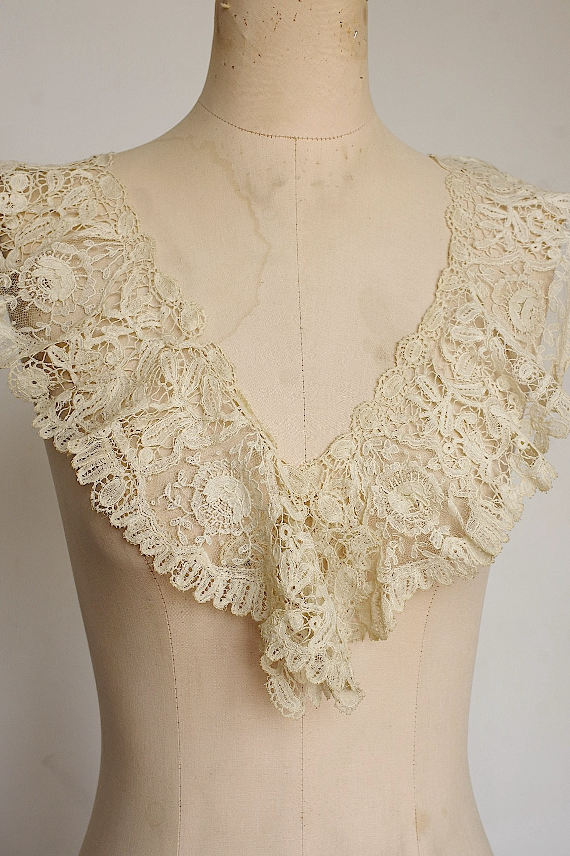 アンティークレース　dentelle ancienne　ホニトンブリュクセルmix