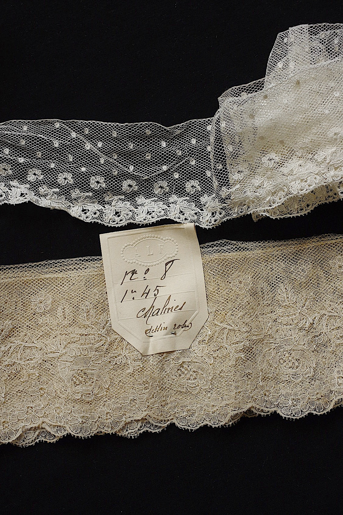 アンティークレース　dentelle ancienne 95cm 145cm