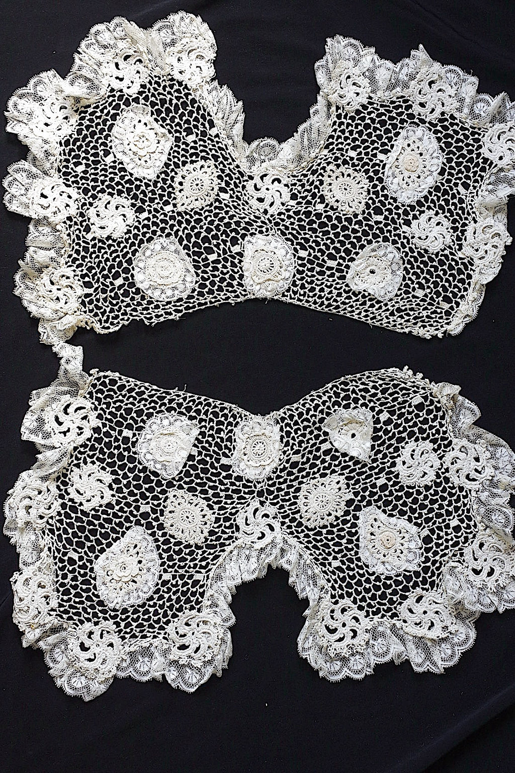 Antique Lace (dentelle ancienne) Crochet Lace Accents