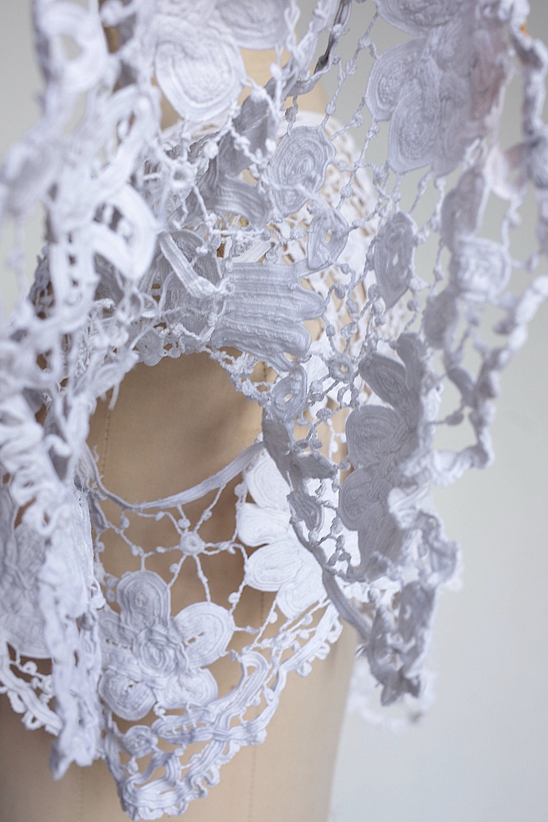 アンティークレース　dentelle ancienne　ケープ