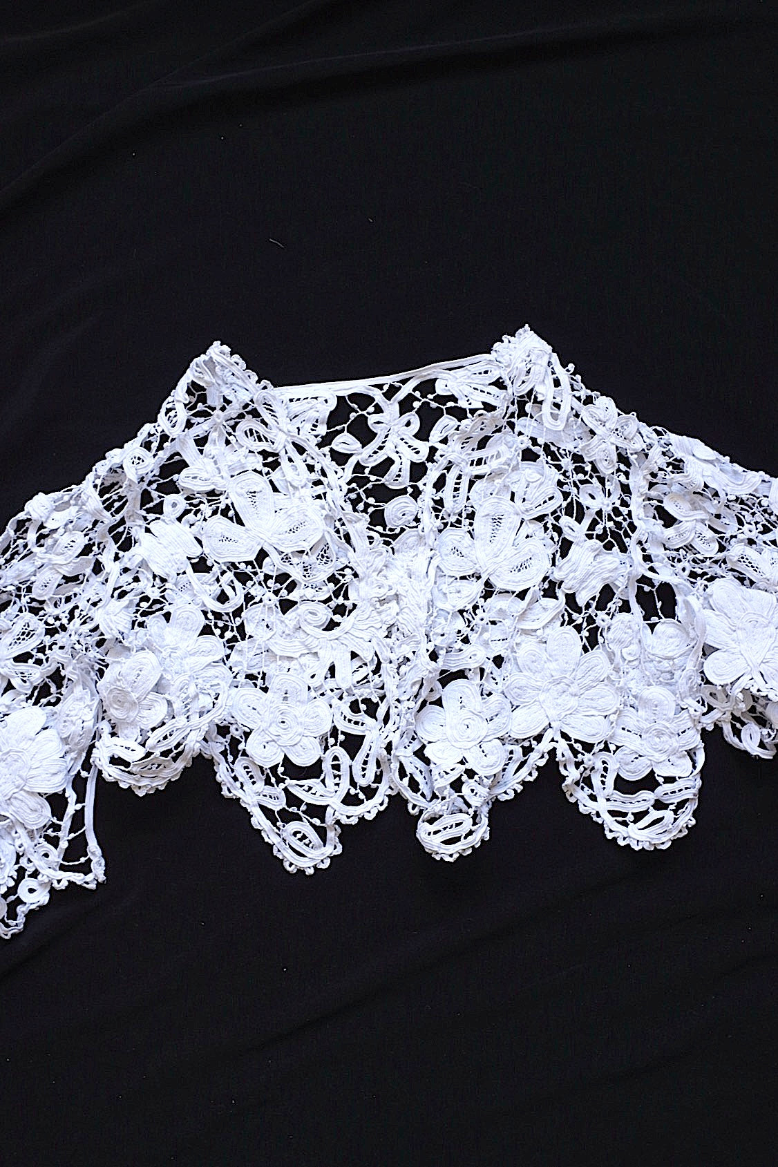 アンティークレース　dentelle ancienne　ケープ