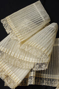 アンティークレース　dentelle ancienne　プリーツ