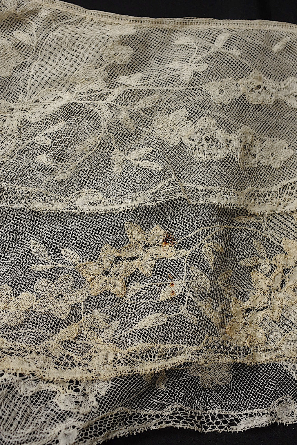 アンティークレース　dentelle ancienne　レースショール