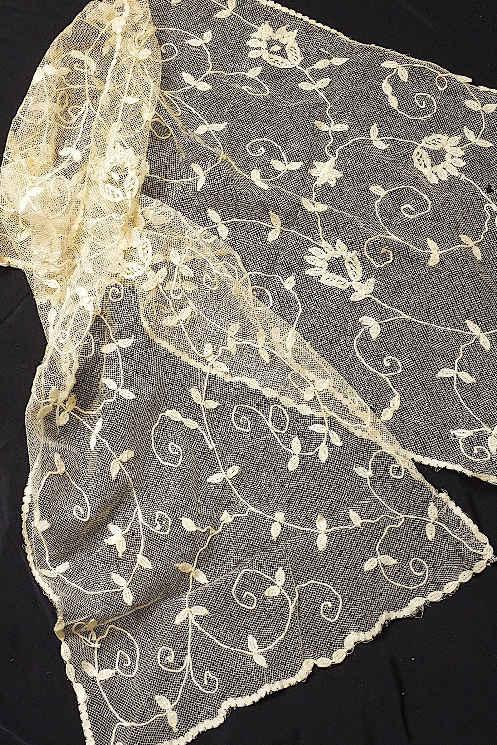 Antique Lace (dentelle ancienne) Veil 2