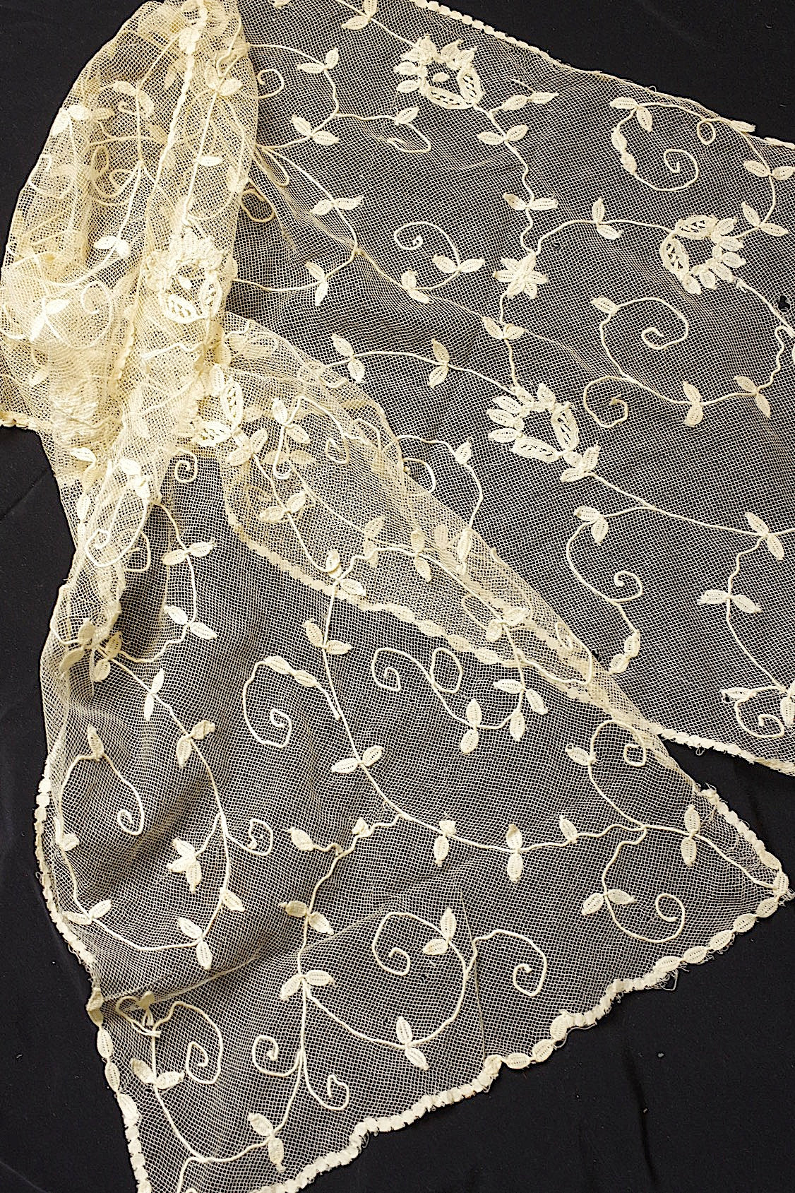 Antique Lace (dentelle ancienne) Veil 2