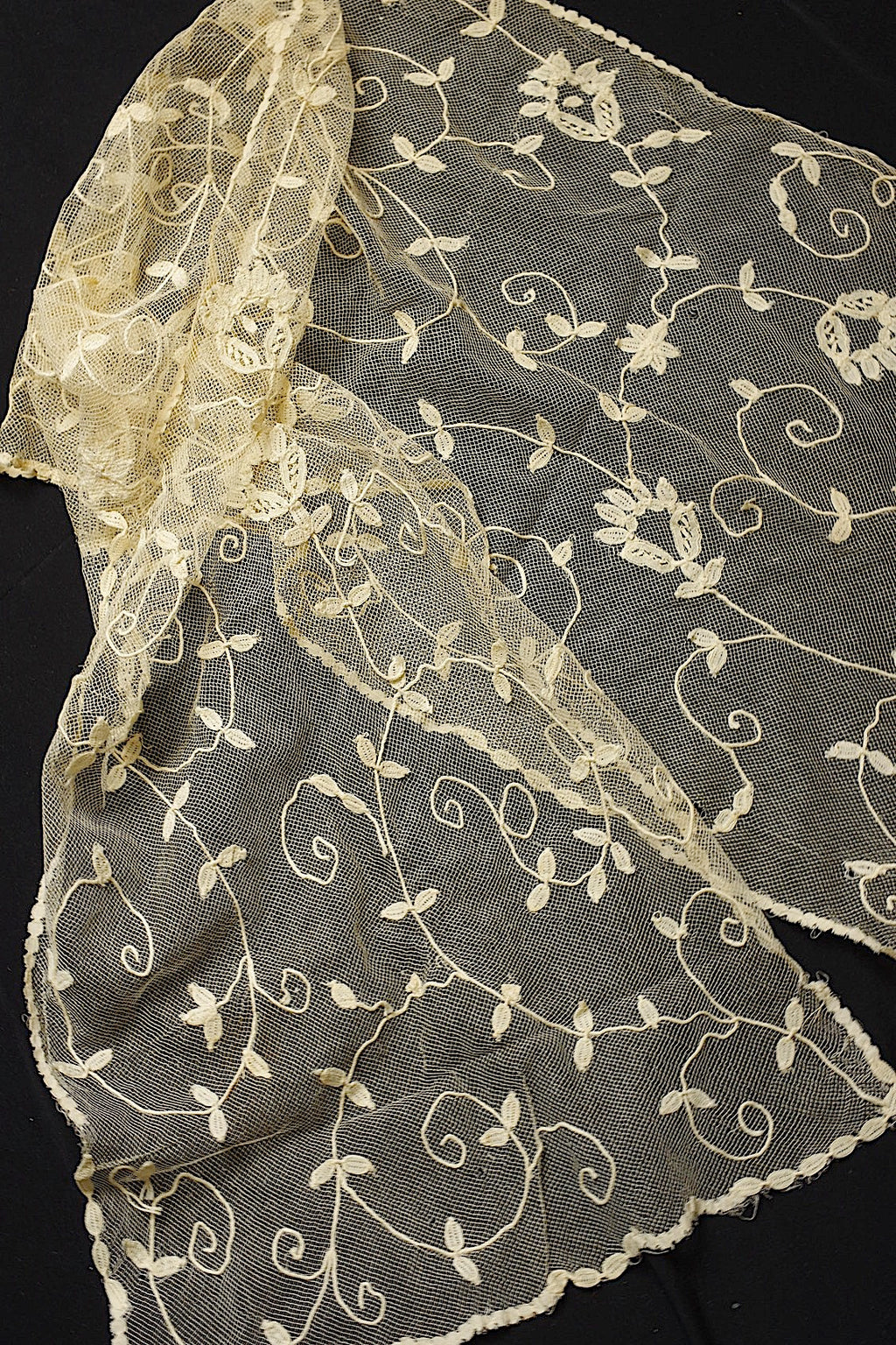 Antique Lace (dentelle ancienne) Veil 2