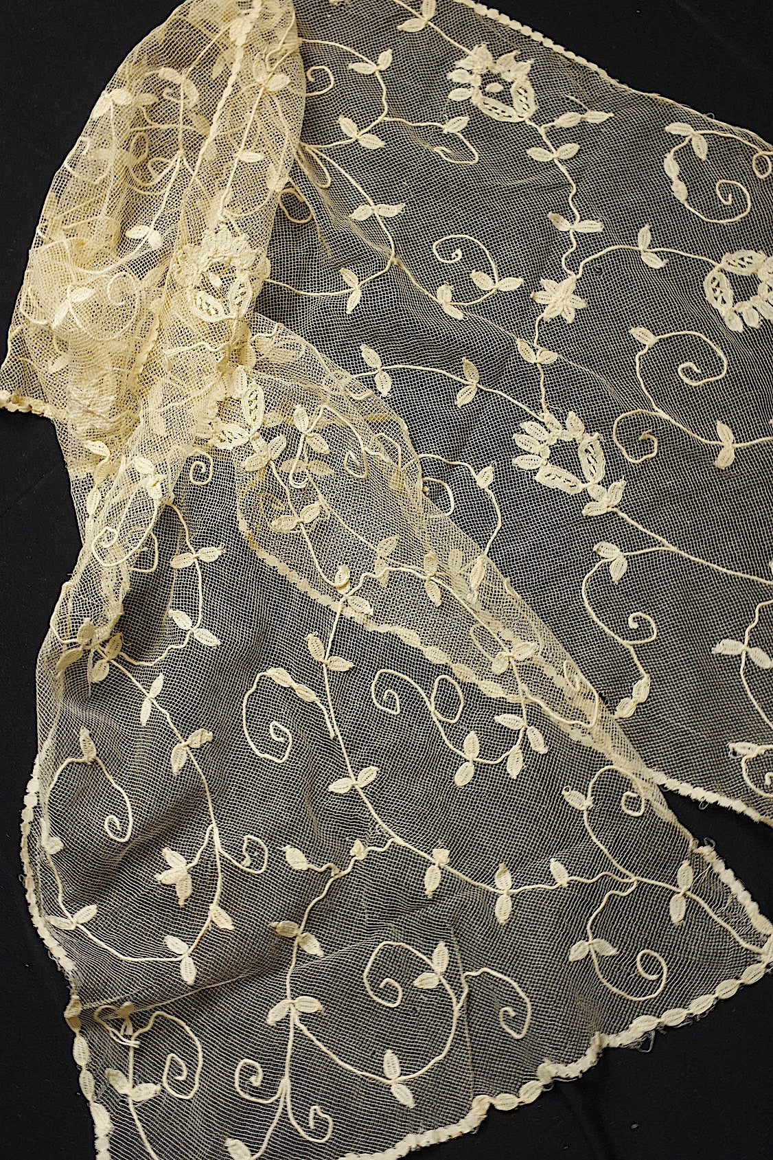 Antique Lace (dentelle ancienne) Veil 2