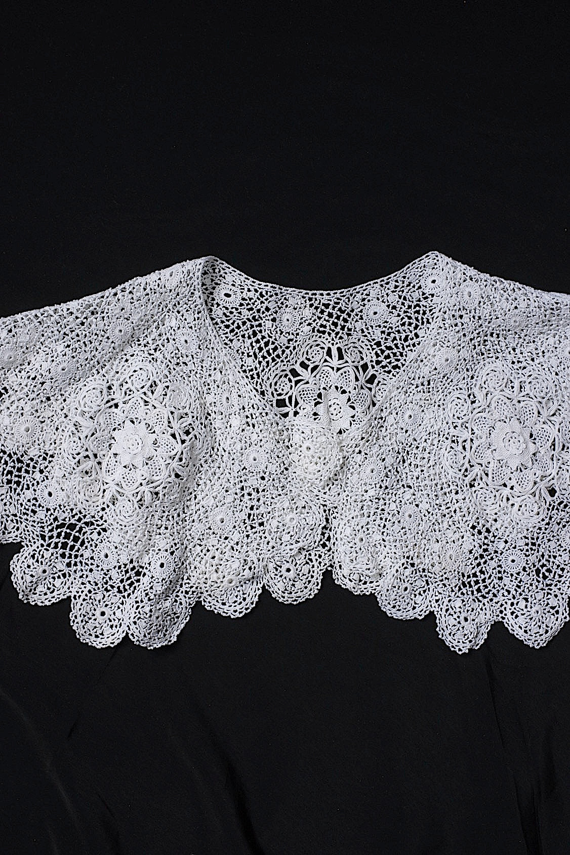 アンティークレース　dentelle ancienne　襟1