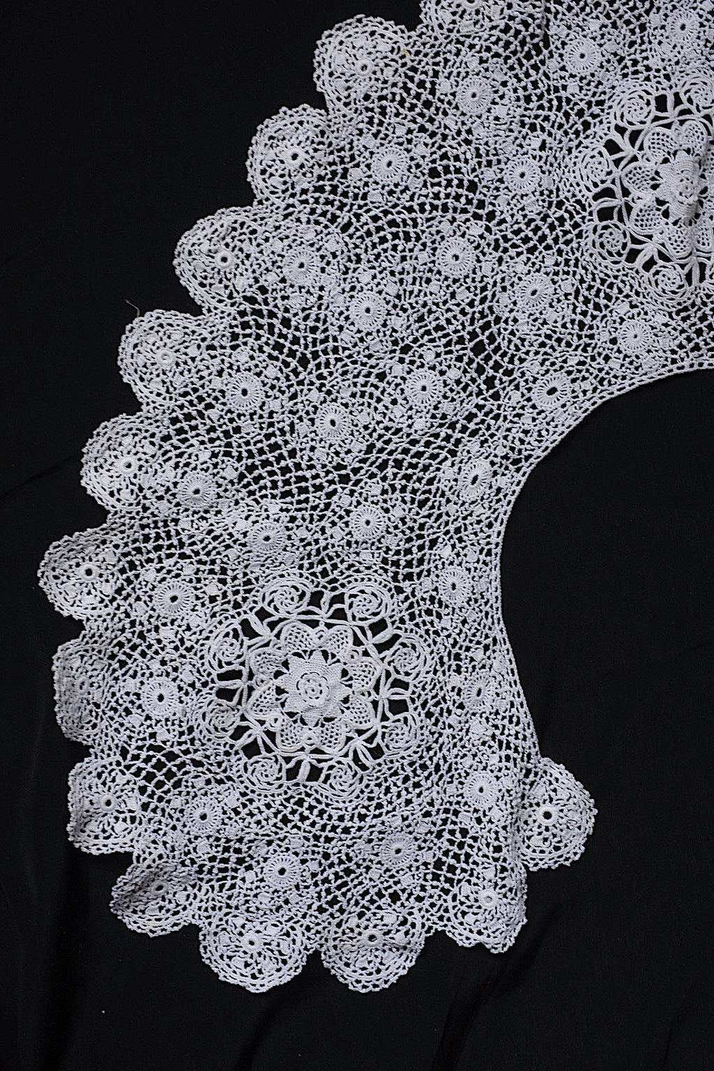 アンティークレース　dentelle ancienne　襟1
