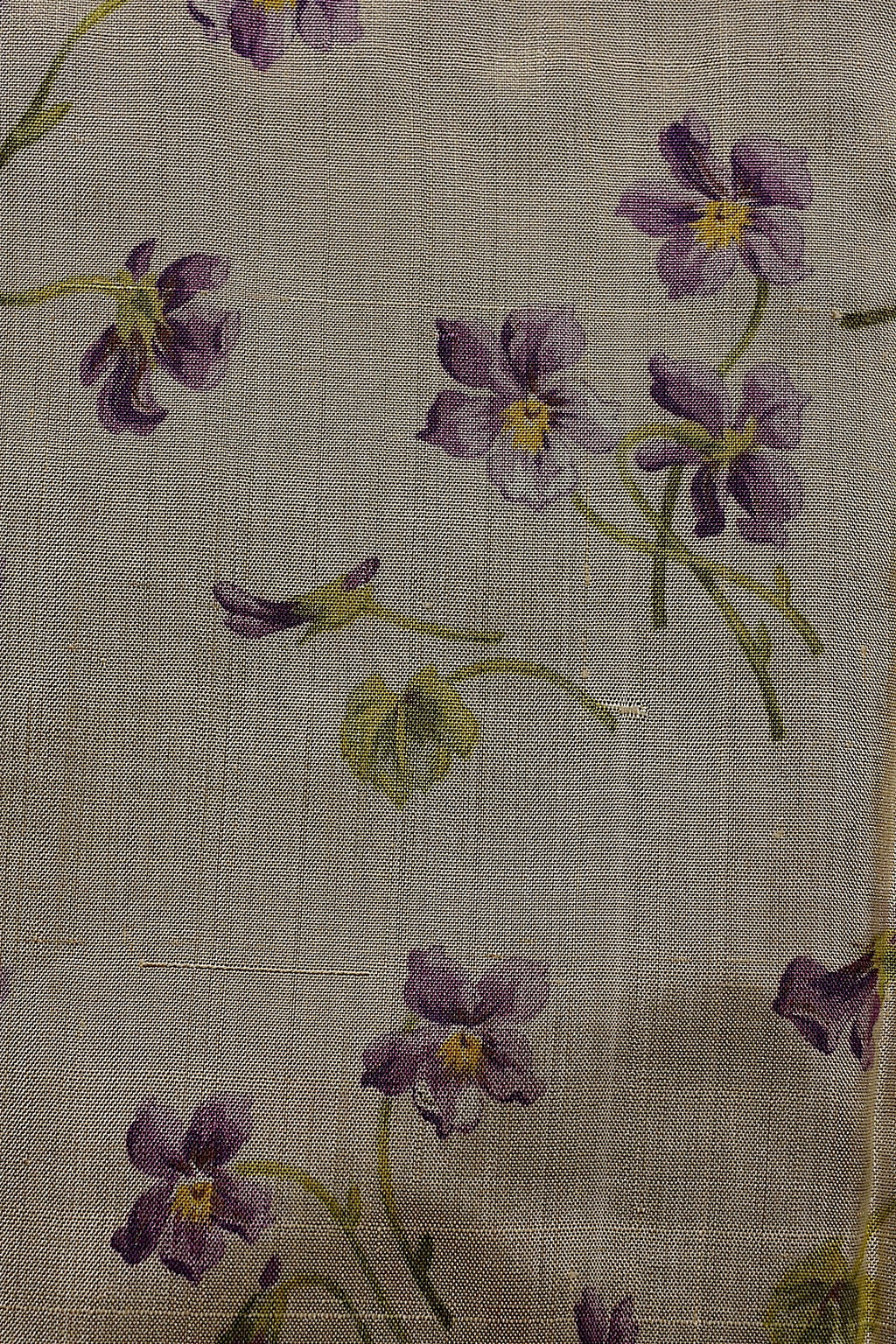Tissu ancien, soie