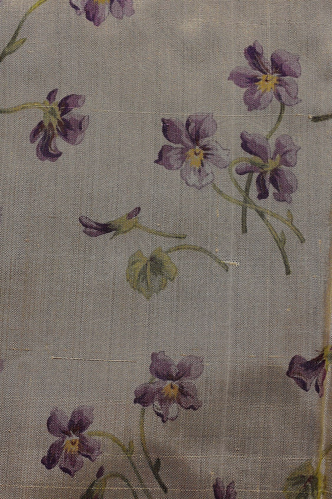 Tissu ancien, soie