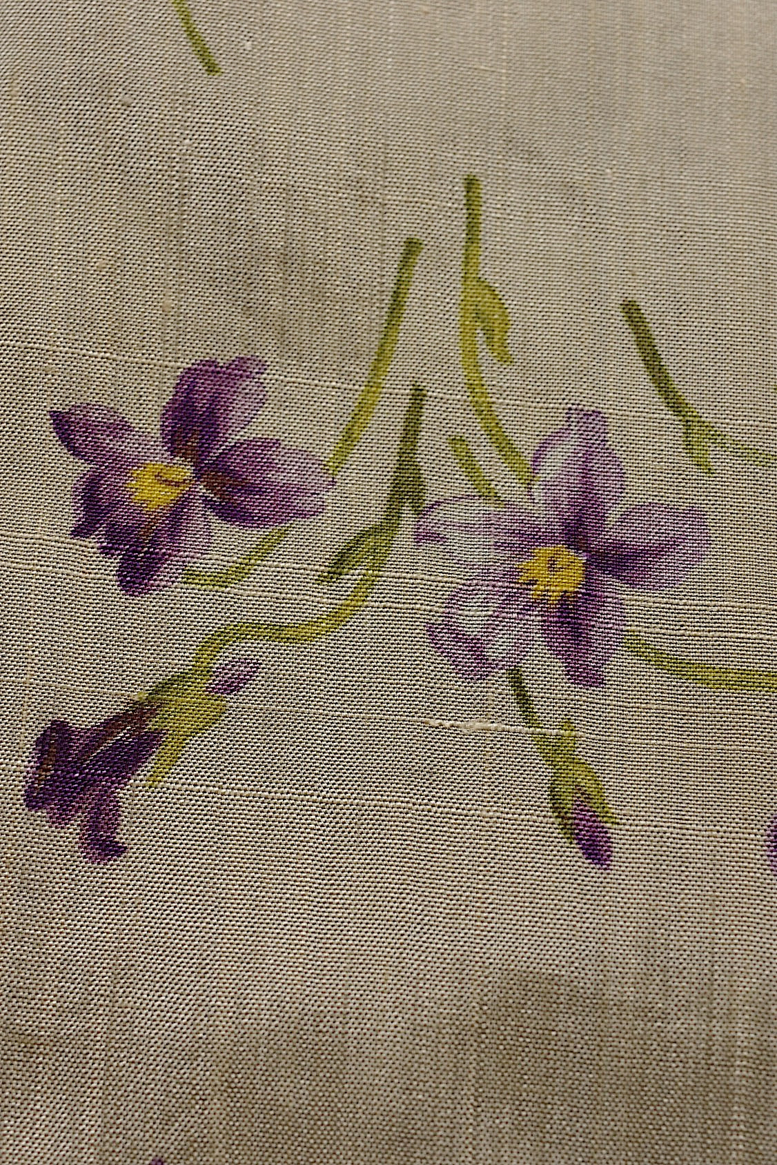 Tissu ancien, soie