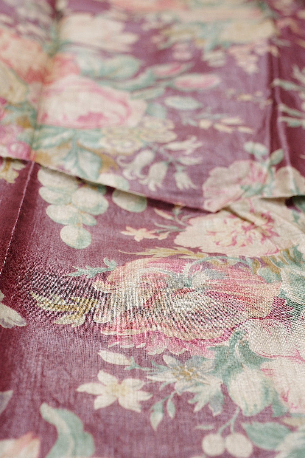 Tissu ancien Chintz