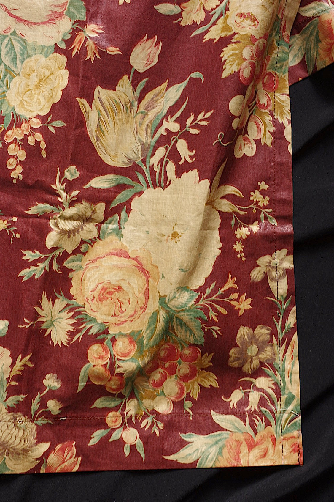Tissu ancien Chintz