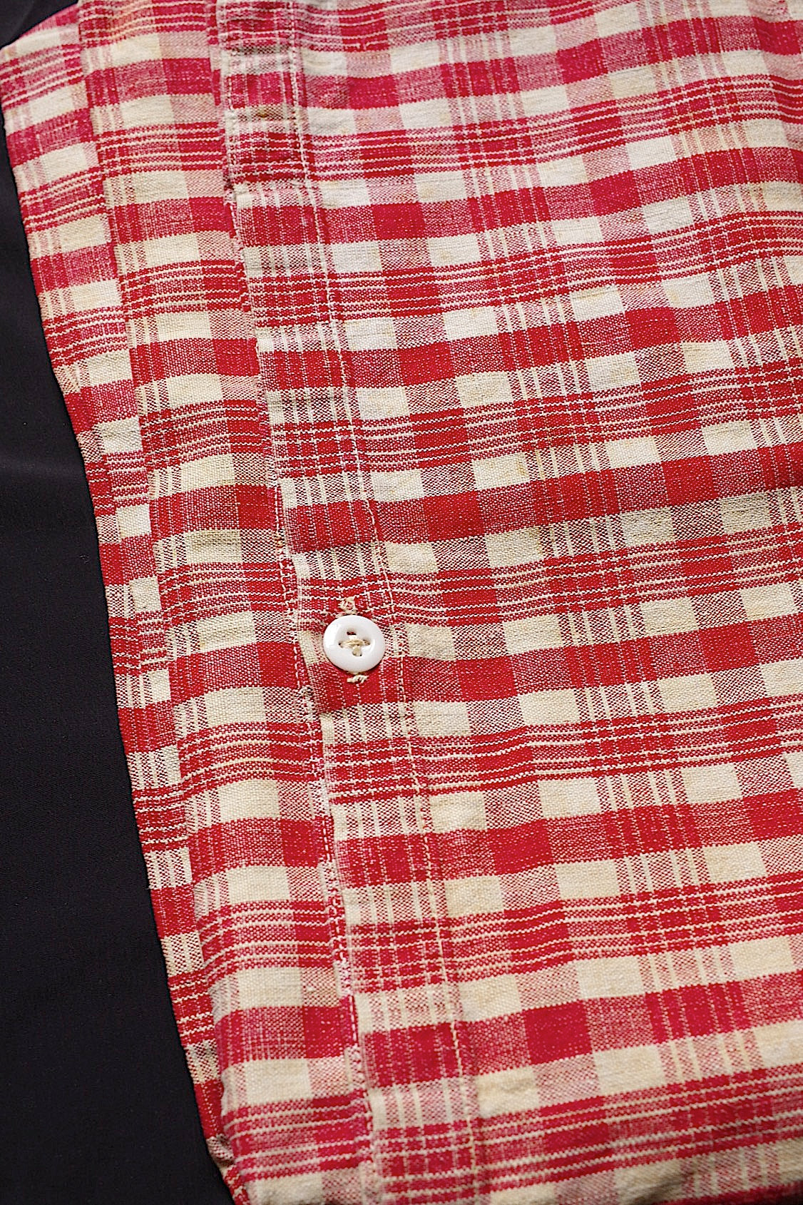 Tissu ancien d'Alsace