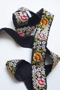 Ruban ancien ruban ancien broderie