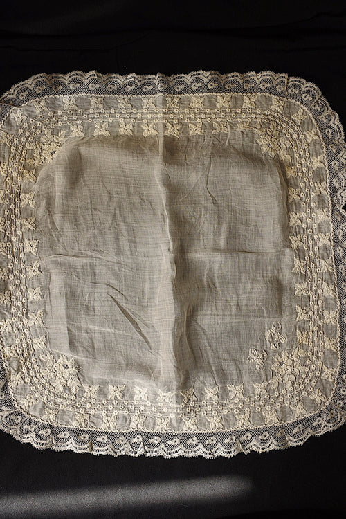 Pañuelo antiguo mouchoir ancien 2