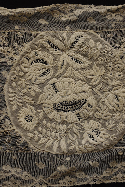 Bordados antiguos, dentelle ancienne, retales