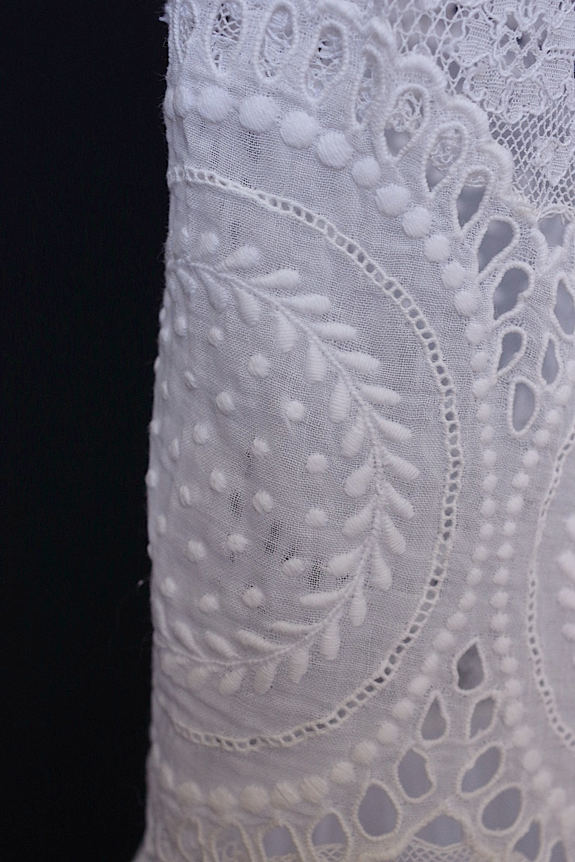 Antique Lace Skirt vêtement antique  skirt
