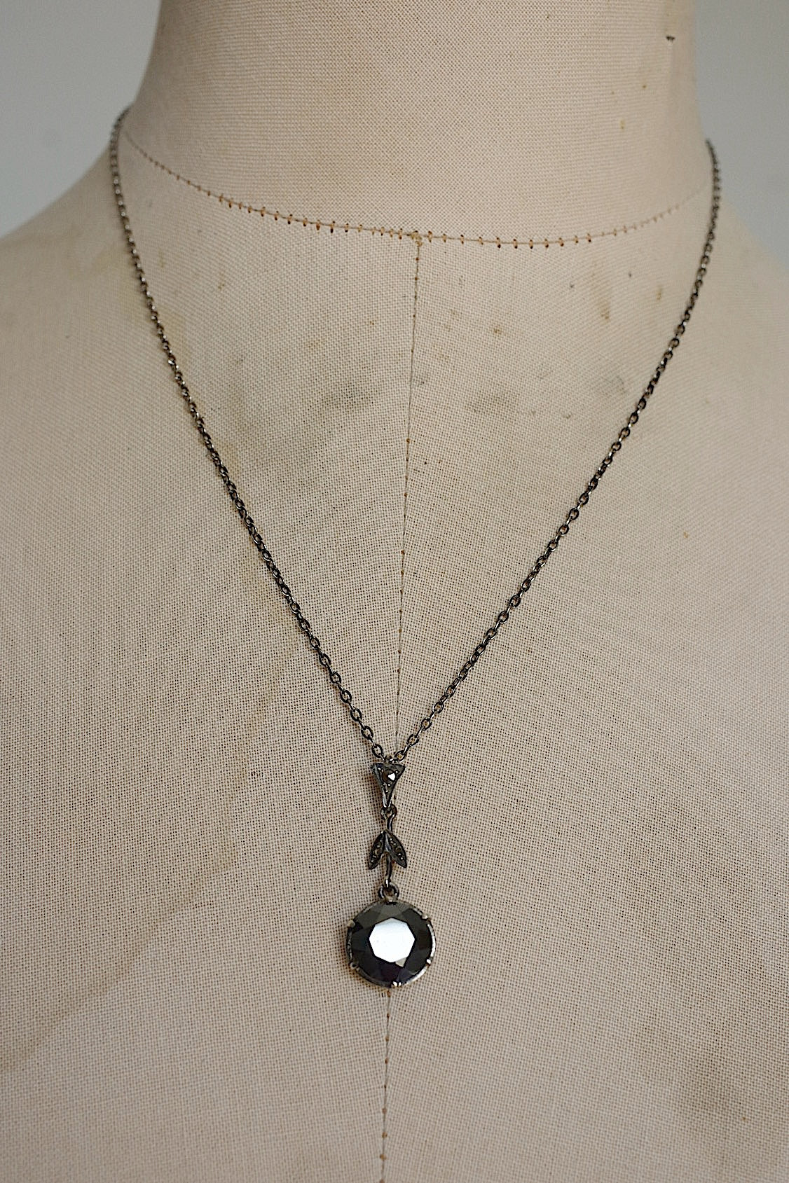 Antique Pendant collier ancien  Art Deco